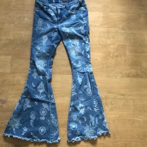 free people printed bells